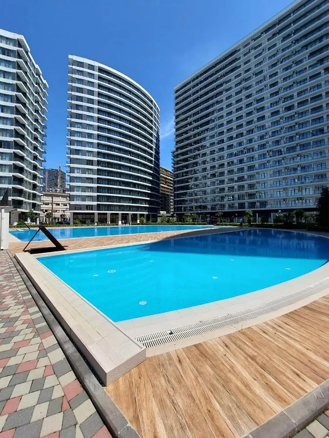 White Sails Apartments Overlooking The Sea, City And Park Batumi Georgia